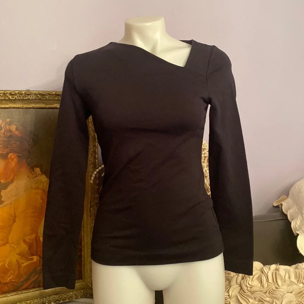 Kate Spade Saturday asymmetrical top XS - Picture 1 of 5